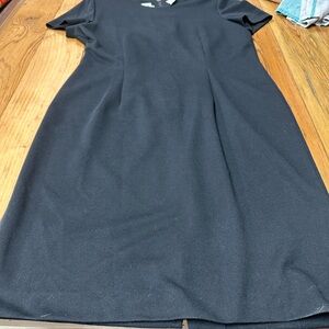 Vintage Leslie Fay Classic Black Dress size 16